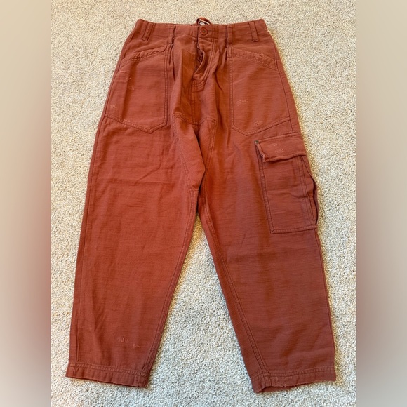 Free People Pants - Free People ✨ Bay To Breakers Pants in Brown XS NWT